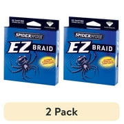 2 pack SpiderWire EZ Braid  Fishing Line, Moss Green, 50 lb Test Strength, 300 yd