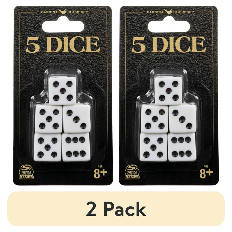 [美品] DICE BANK ホワイト　21/22 Amazon.com: Chessex Opaque 12mm d6 White w/Black Dice Block
