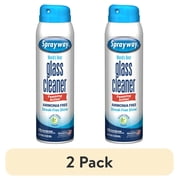 2 pack Sprayway Glass Cleaner, 19 fl oz, Ammonia-Free, Streak-Free Foaming Action, Twist & Lock Cap