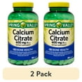 thumbnail image 1 of (2 pack) Spring Valley Calcium Citrate Tablets Dietary Supplement for Bone & Joint Health, 600 mg, 300 Count, 1 of 9