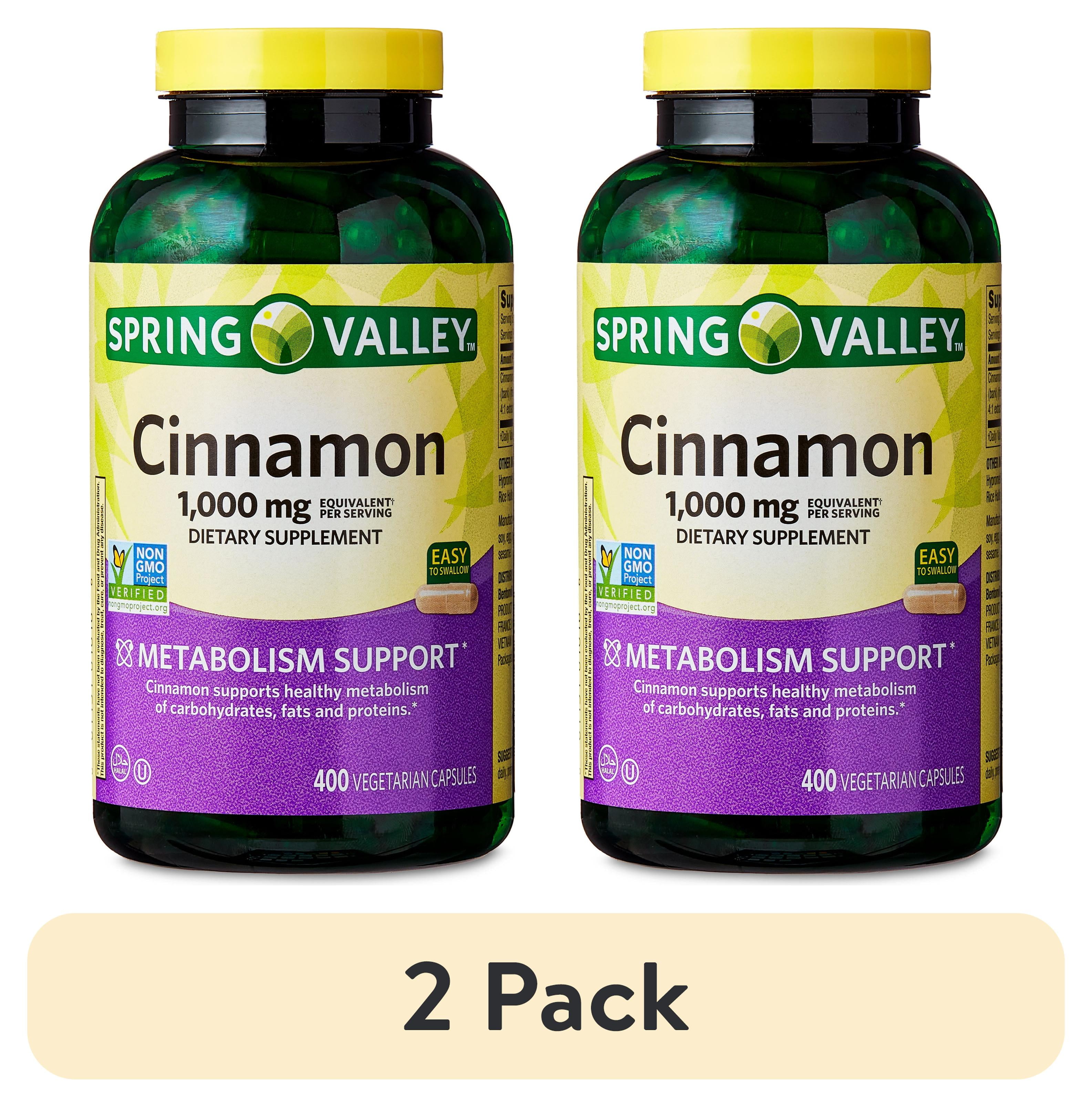 Amazon.com: Cinnamon 4:1-450 mg (100 Capsules, ZIN: 519849