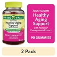 thumbnail image 1 of (2 pack) Spring Valley Healthy Aging Support Dietary Supplement Gummies for Beauty from Within, Pomegranate Peach Flavor, 90 Count, 1 of 13