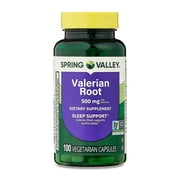 2 pack Spring Valley Valerian Root Capsules, 500 mg, 100 Count