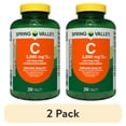 thumbnail interactive-video image 1 of (2 pack) Spring Valley Vitamin C with Rose Hips Dietary Supplement Tablets, 1000 mg, 250 Count, 1 of 5