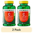 thumbnail interactive-video image 1 of (2 pack) Spring Valley Vitamin С with Rose Hips Dietary Supplement Tablets for Immune Health, 1000 mg, 100 Count, 1 of 5