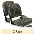 thumbnail interactive-video image 1 of (2 pack) Springfield Marine Economy Folding Seat for Fishing Boat - Mossy Oak Duck Blind - 16", 1 of 8