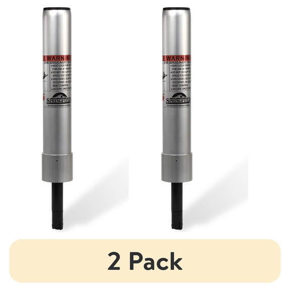 (2 pack) Springfield Marine Kingpin Standard Fixed Height Post for Boat Seat, 11 in