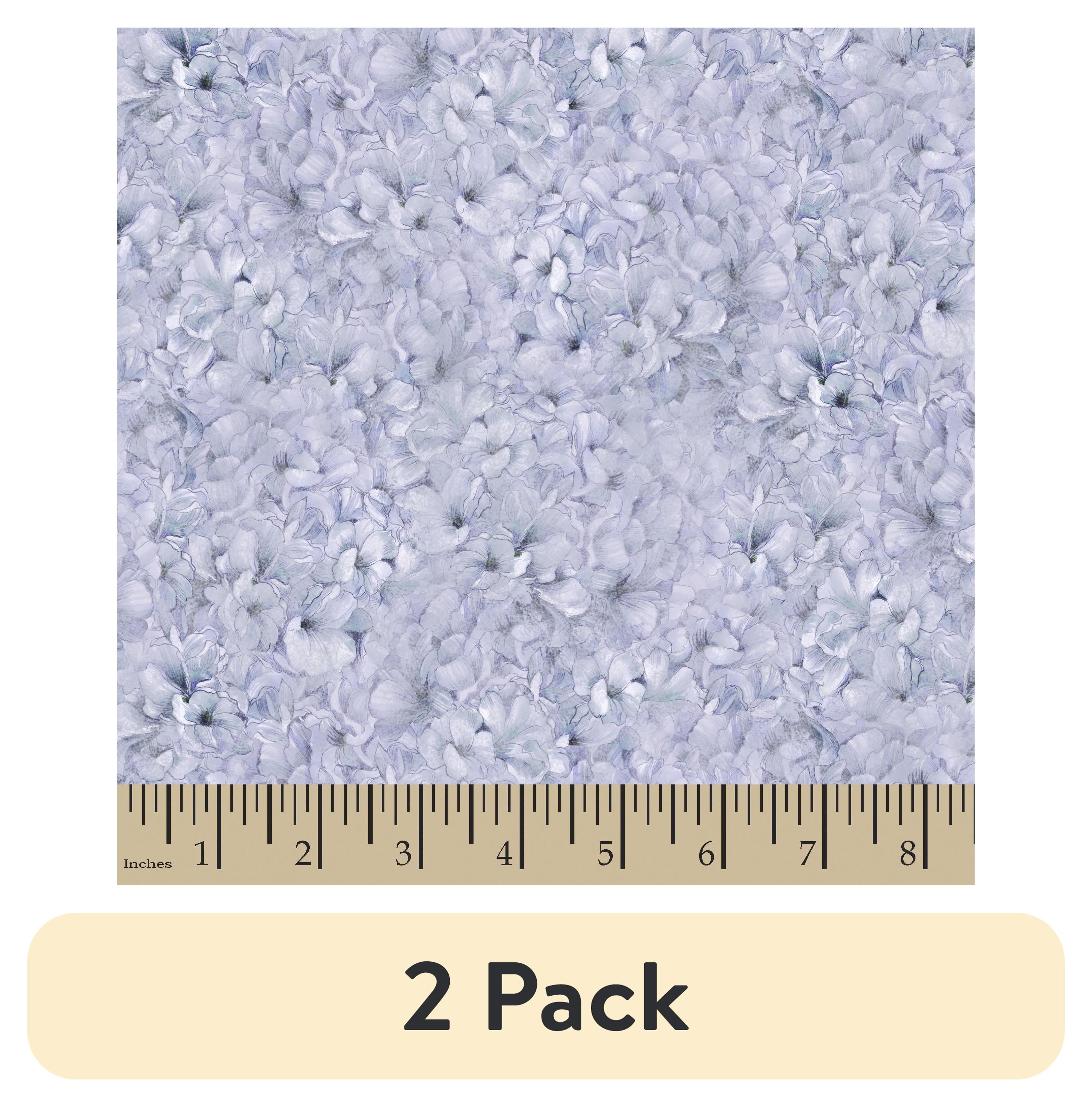 (2 pack) Springs Creative Susan Winget Hydrangeas 1 Yard Precut