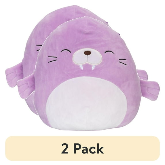 (2 pack) Squishmallows 12" Walrus - Winnie, The Stuffed Animal Plush Toy