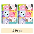 thumbnail image 1 of (2 pack) Squishmallows Multi Squishmallows Cows College Ruled Spiral Notebook, 80 Sheets, Multi Color, 1 of 6