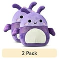 thumbnail image 1 of (2 pack) Squishmallows Original 3.5 inch Axel the Purple Beetle - Child's Ultra Soft Stuffed Plush Clip-on, 1 of 6