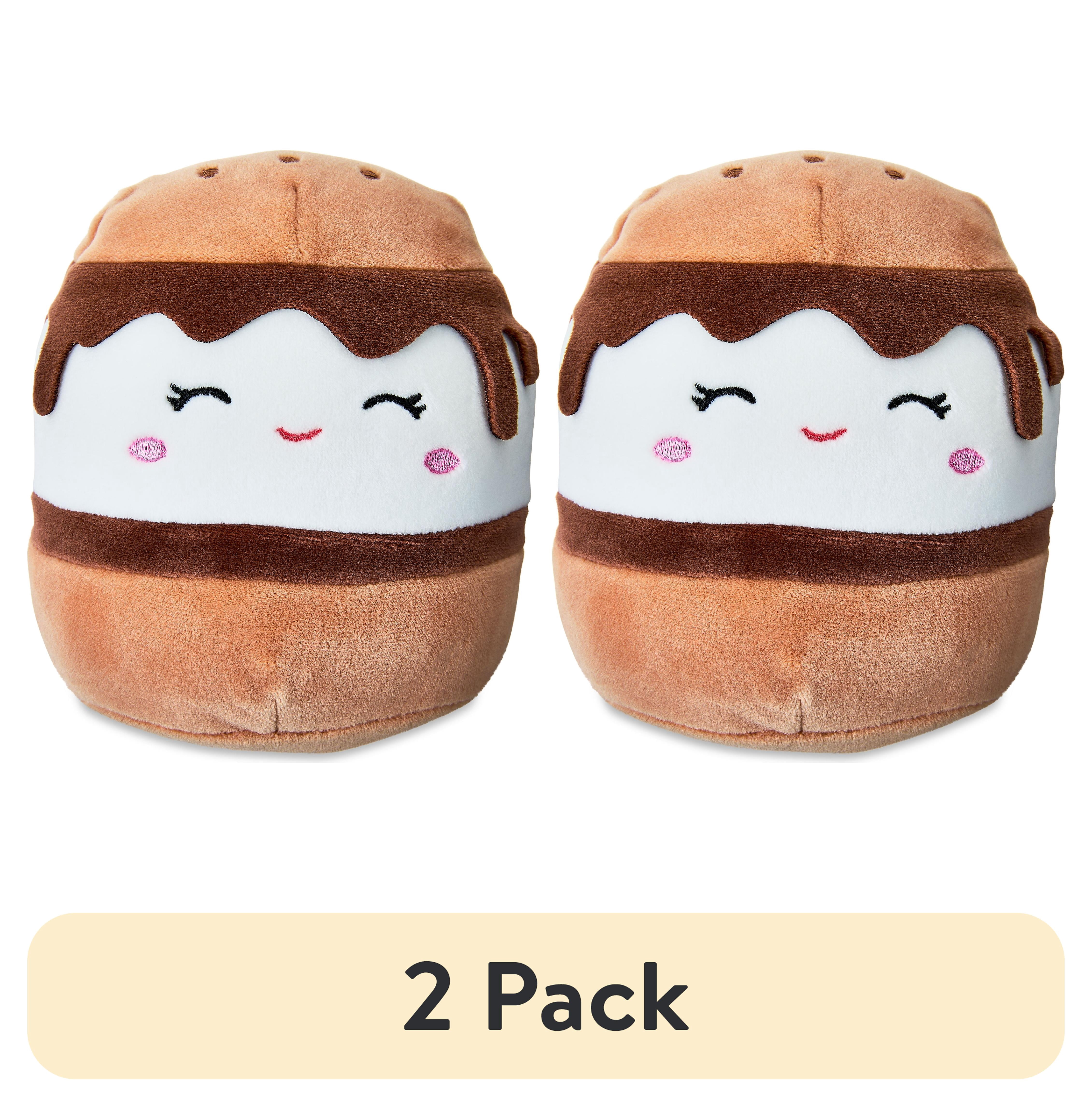 (2 pack) Squishmallows Original 5 inch Carmelita the S'mores - Child's Ultra Soft Stuffed Plush Toy