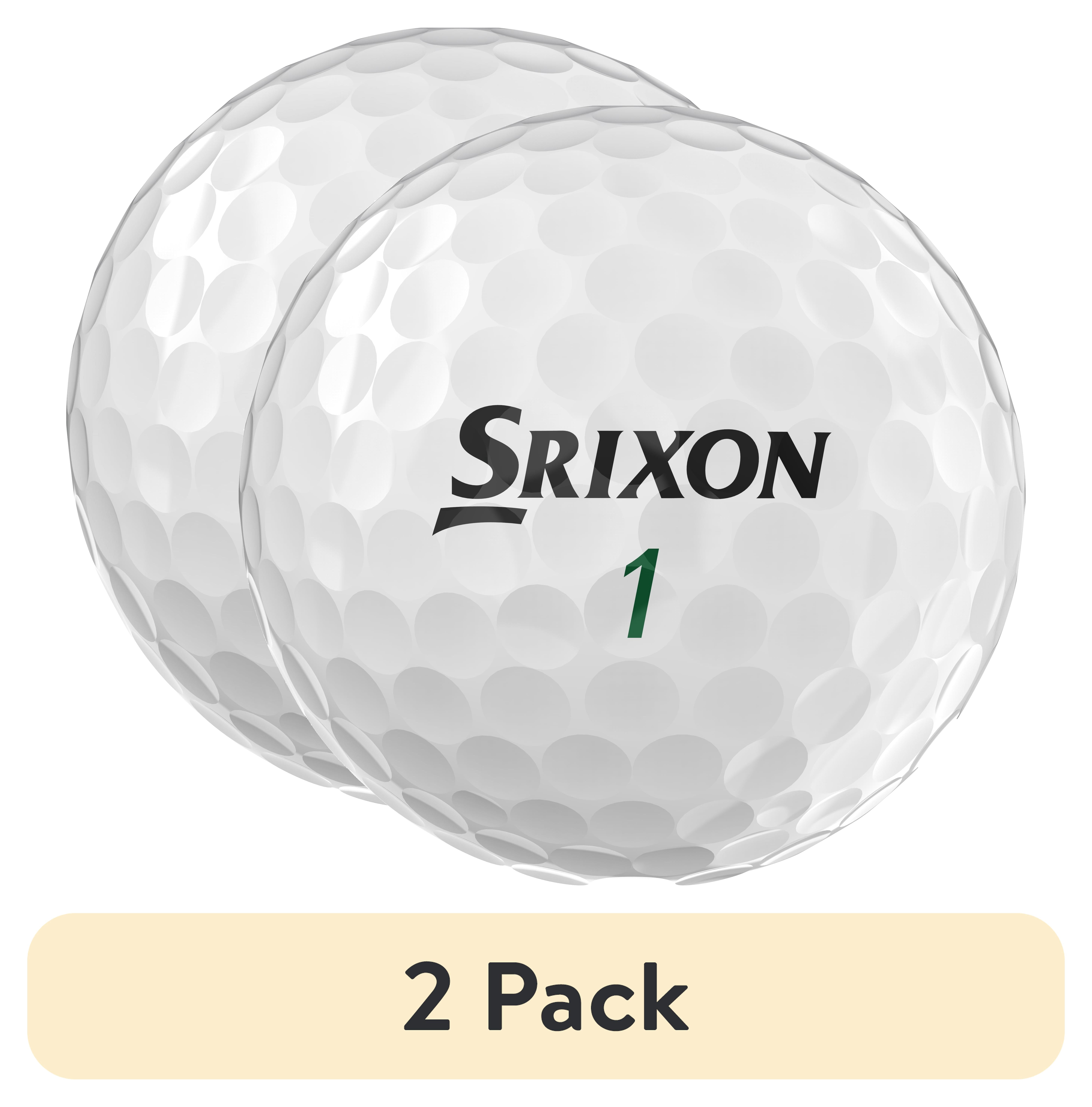(2 pack) Srixon Soft Feel 14 Golf Balls, 12pk White