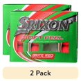 thumbnail image 1 of (2 pack) Srixon Soft Feel Brite Red Golf Ball Dozen, 1 of 6