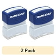 thumbnail image 1 of (2 pack) Stamp-Ever Pre-inked Blue Paid Stamp, 1 of 3