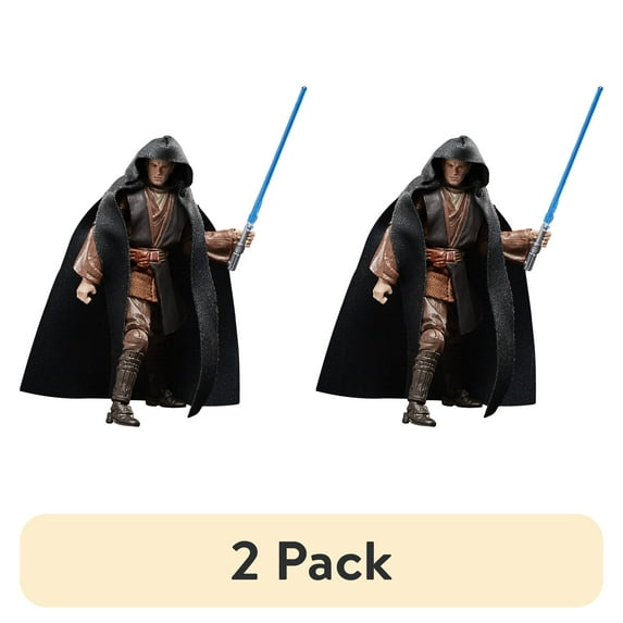 (2 pack) Star Wars: Attack of the Clones The Vintage Collection Anakin Skywalker (Padawan) Kids Toy Action Figure for Boys and Girls Ages 4 5 6 7 8 and Up (3.75”)