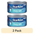 thumbnail image 1 of (2 pack) StarKist Chunk Light Tuna in Water, Wild Caught, 16g Protein, 12 oz Can, 1 of 12