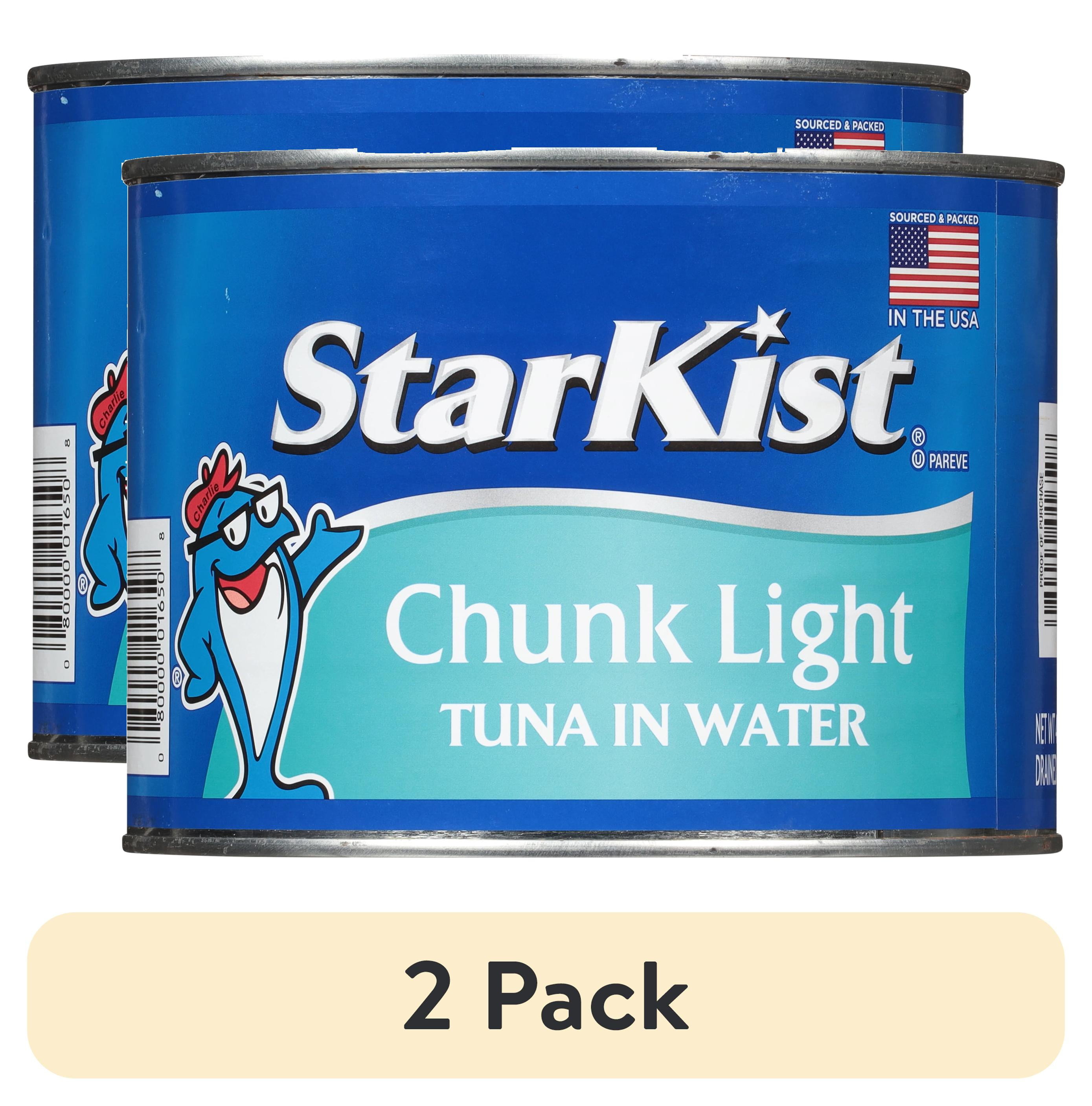 (2 pack) StarKist Chunk Light Tuna in Water, 4lb 2.5oz Can