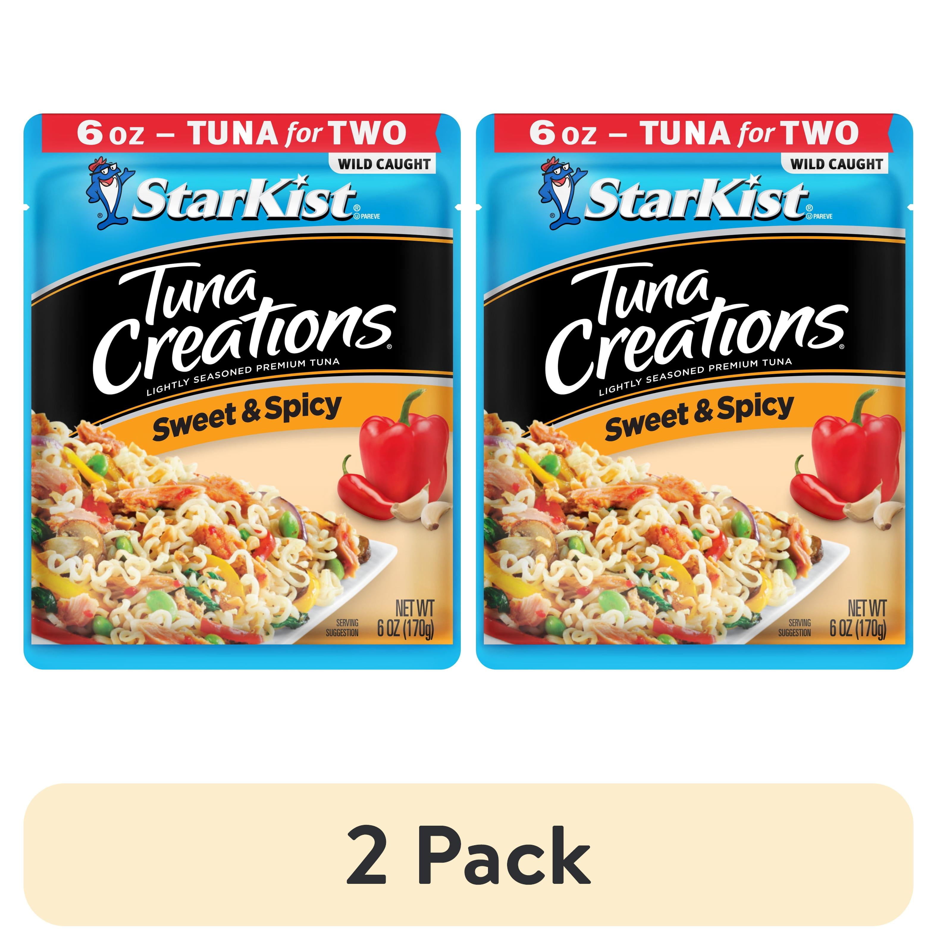 (2 pack) StarKist Tuna Creations, Sweet & Spicy, 6.0 oz Pouch