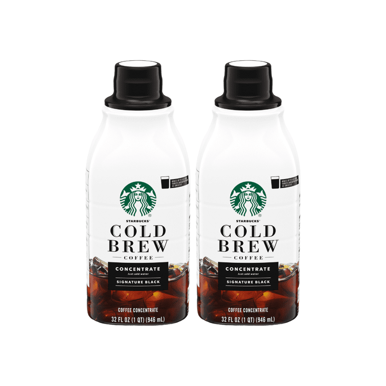 2 pack) Starbucks Signature Black, Cold Brew Coffee Concentrate 2 pack) Starbucks Signature Black, Cold Brew Coffee Concentrate