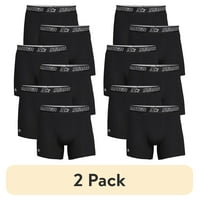 12-Count (2 x 6pk) Starter Men's Stretch Cotton Boxer Briefs (various) only .98: eDeal Info