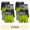thumbnail image 1 of (2 pack) Starter Mens Breathable Boxer Briefs, Multicolor (6 Pack), 1 of 8