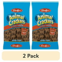 (2 pack) Stauffer's Animal Crackers Chocolate, 20oz Shelf-Stable Bag