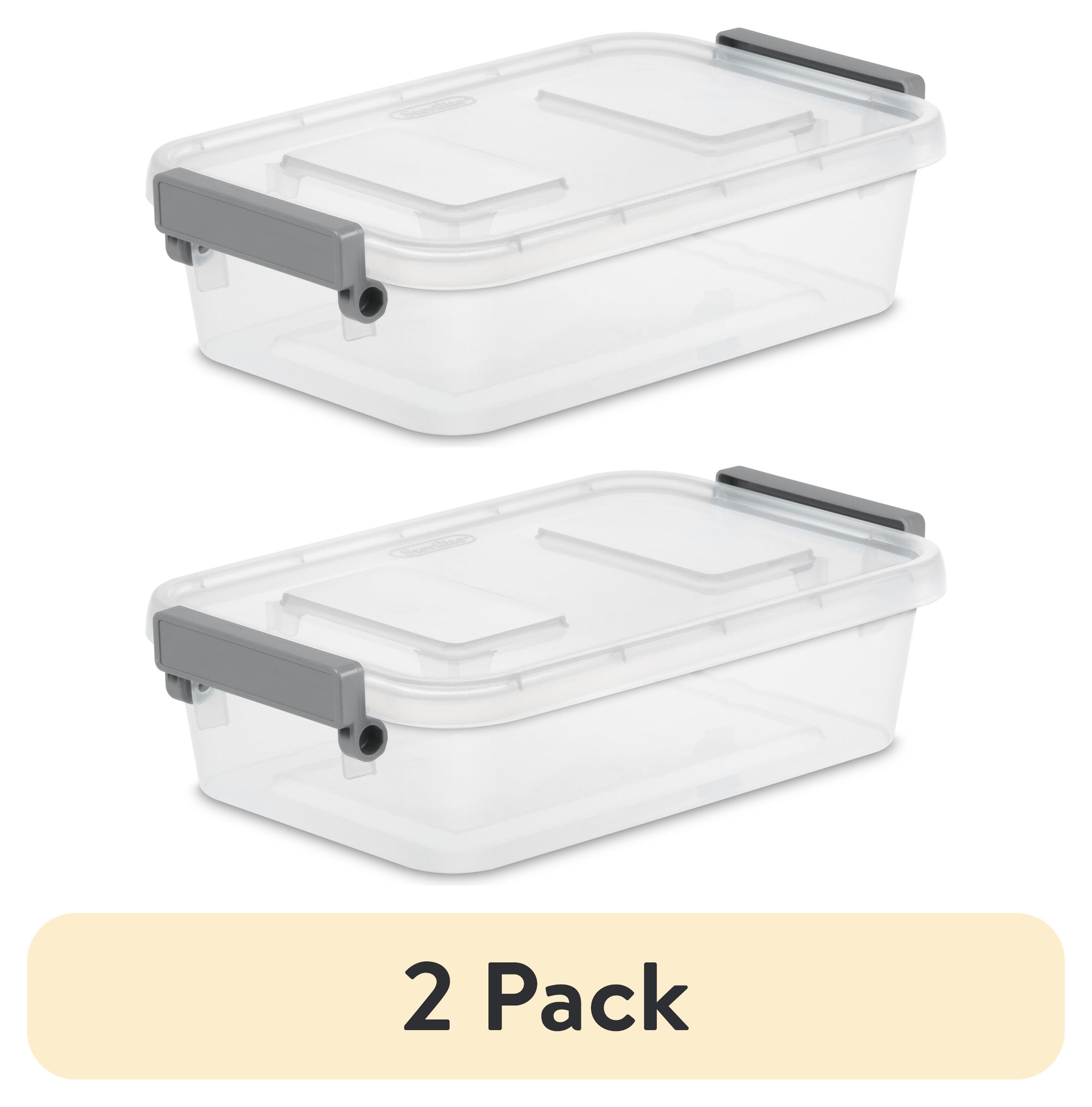 Vaultz Combination Lockable Storage Box, Black, Medium