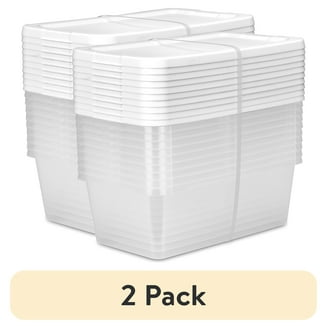Plastic Box Rectangular Plastic Transparent With Lid Storage Box