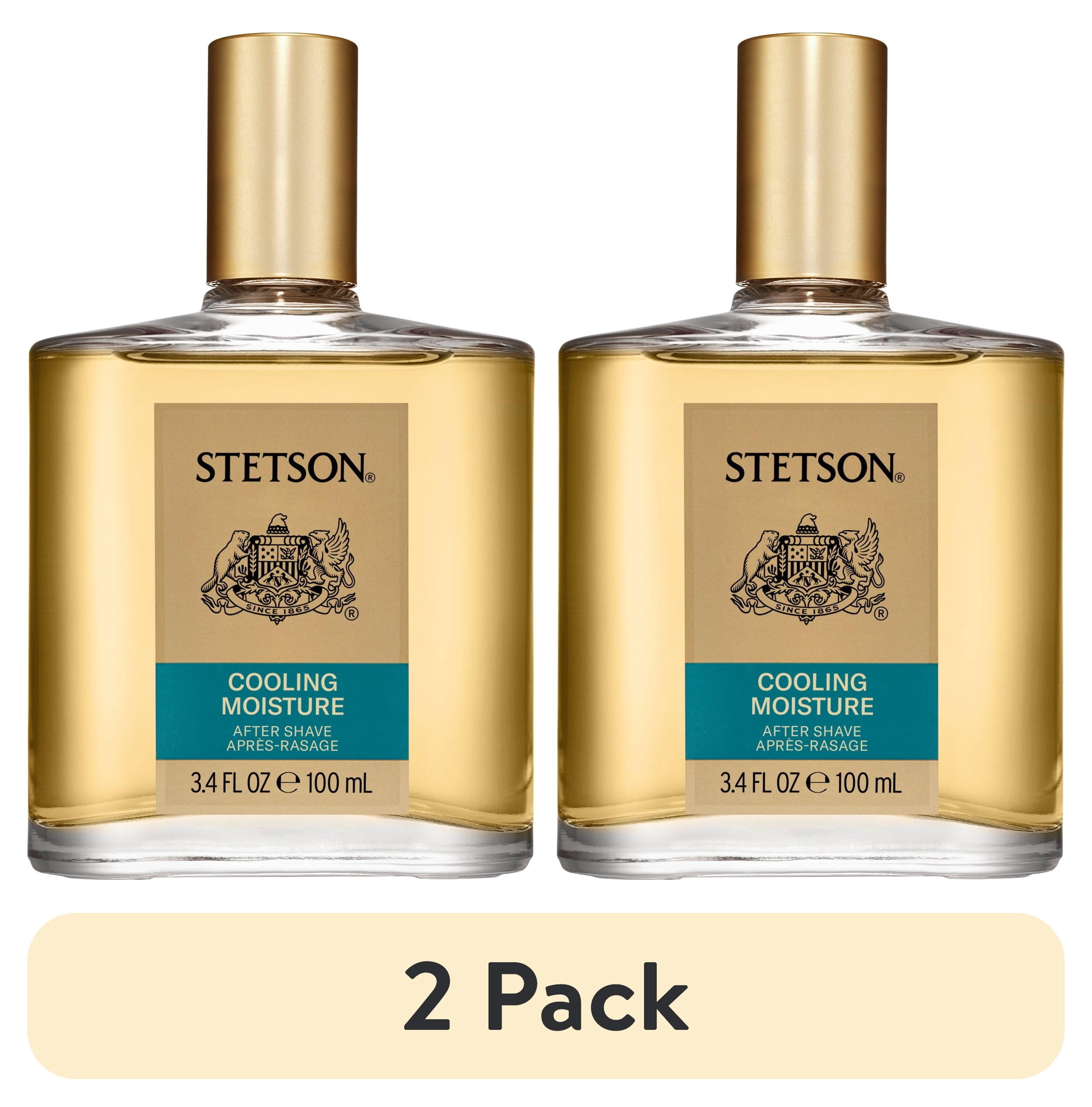 (2 pack) Stetson Cooling Moisture After Shave for Men, 3.4 fl oz.