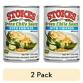 thumbnail image 1 of (2 pack) Stokes Green Chile Sauce with Chicken, Mild, 15 oz Can, 1 of 6