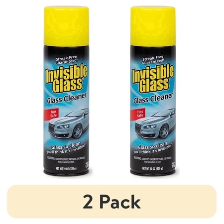 (2 pack) Stoner Invisible Glass Automotive Glass Cleaner, 19 oz