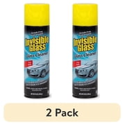 2 pack Invisible Glass 91164 Premium Glass and Window Cleaner for Auto and Home Cleans Glass, Windows, Windshields, Navigation Screens, and More, Streak-Free, Ammonia-Free, Tint-Safe, 19 Oz, Pack of 1