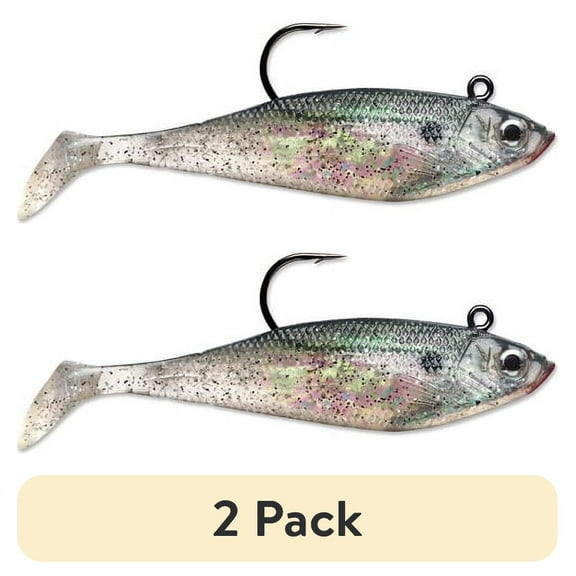 (2 pack) Storm WildEye Swim Shad 04 4" 7/16 oz Shad 3pk