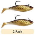 thumbnail image 1 of (2 pack) Storm WildEye Swim Shad 3" Fishing Lure 1/4oz Golden Mullet 3pcs, 1 of 3