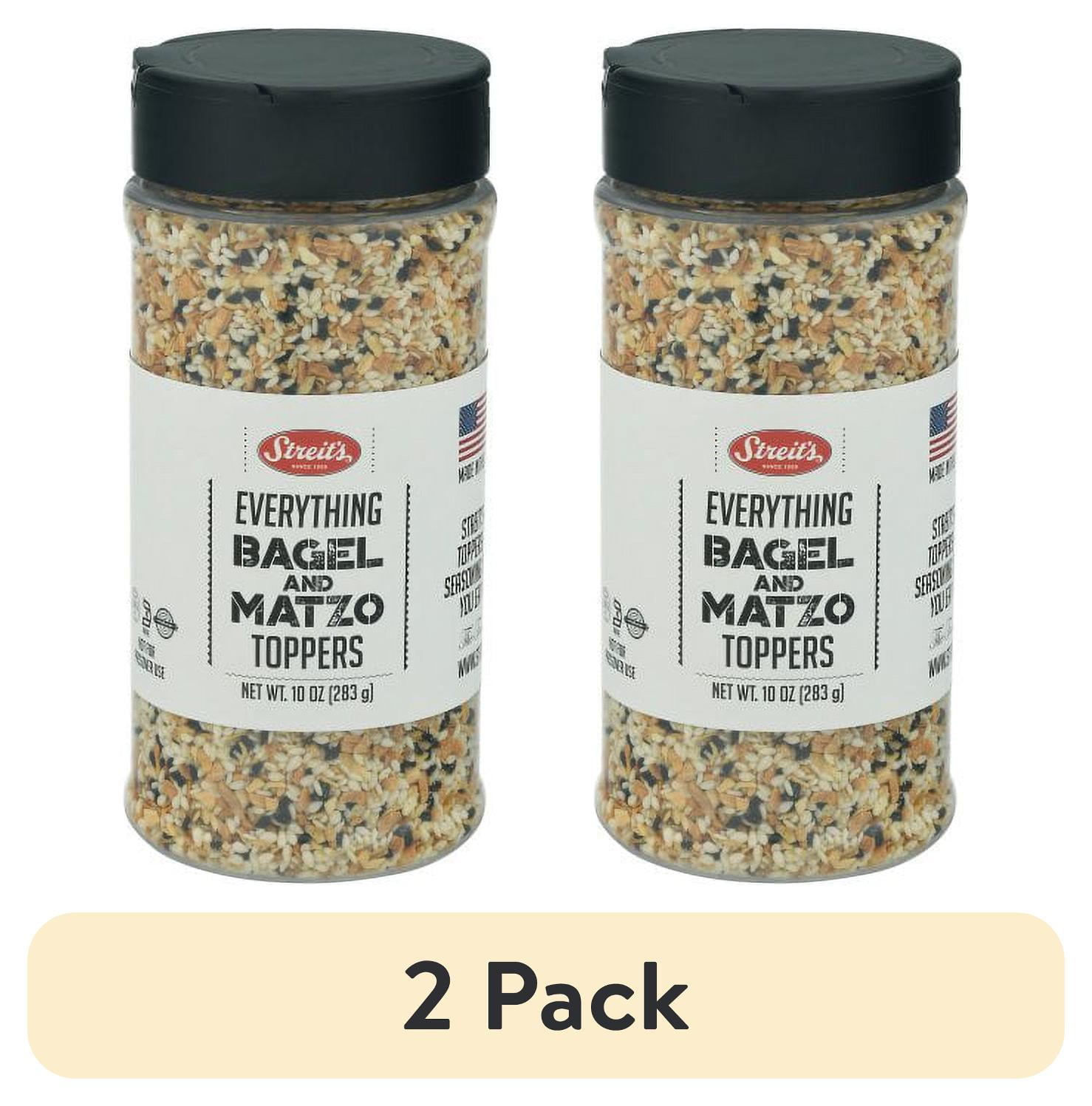 (2 pack) Streit's Everything Bagel and Matzo Toppers, 10 oz