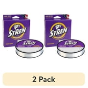 2 pack Stren Original  Monofilament Fishing Line, Clear/Blue Fluorescent, 10 lb Test Strength, 300 yd