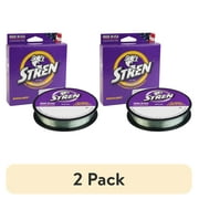 2 pack Stren Original  Monofilament Fishing Line, Lo-Vis Green, 8 lb Test Strength, 330 yd
