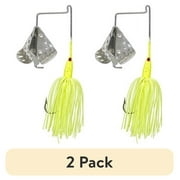 2 pack Strike King Buzz King 3/16oz Buzzbait Lure Chartreuse