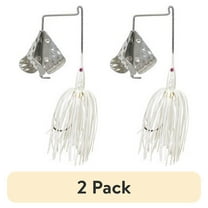 (2 pack) Strike King Buzz King 3/16oz Buzzbait Lure White