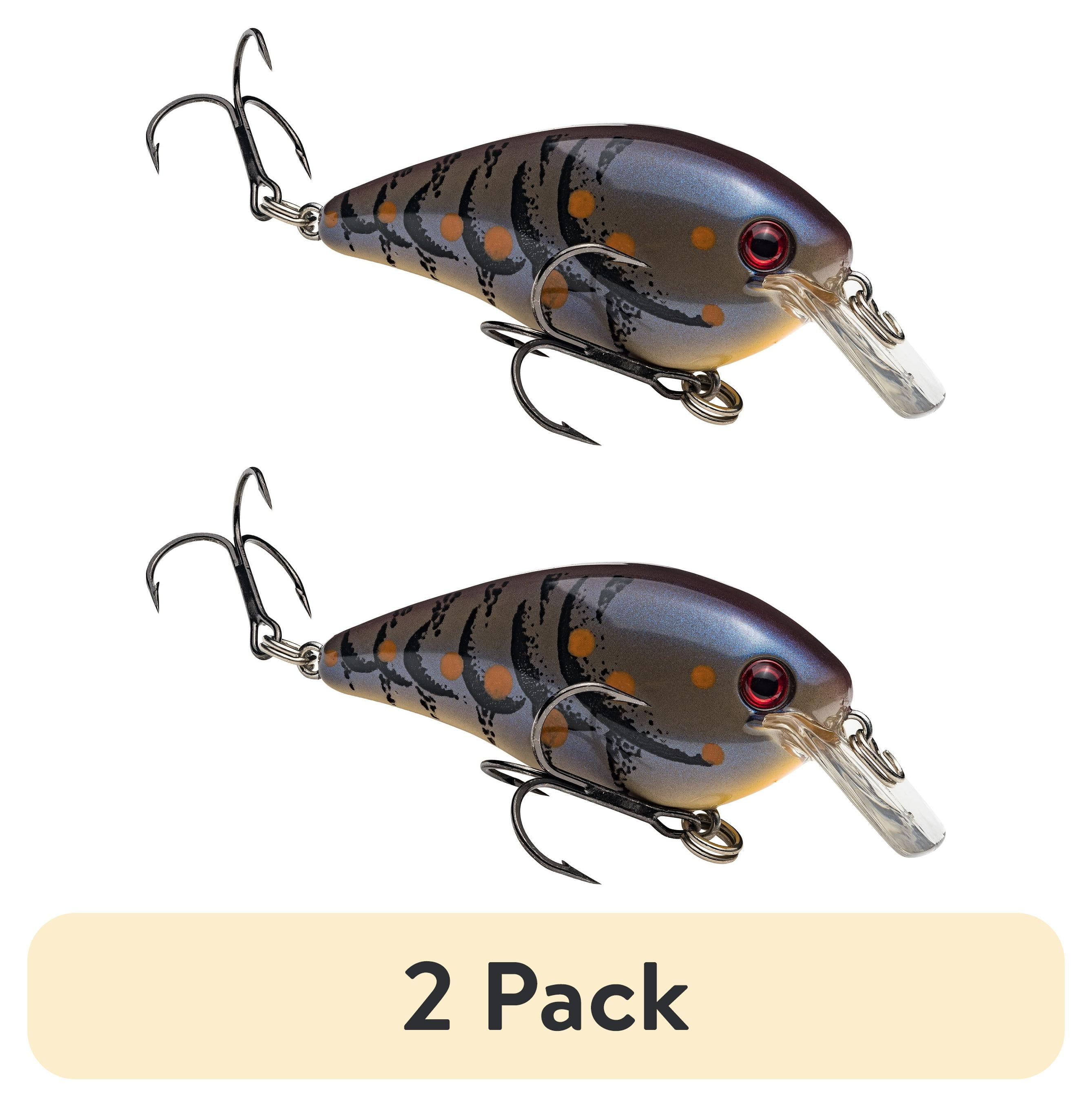 (2 pack) Strike King KVD Squarebill 1.5 Crankbait Blue Craw Hard Bait Lure