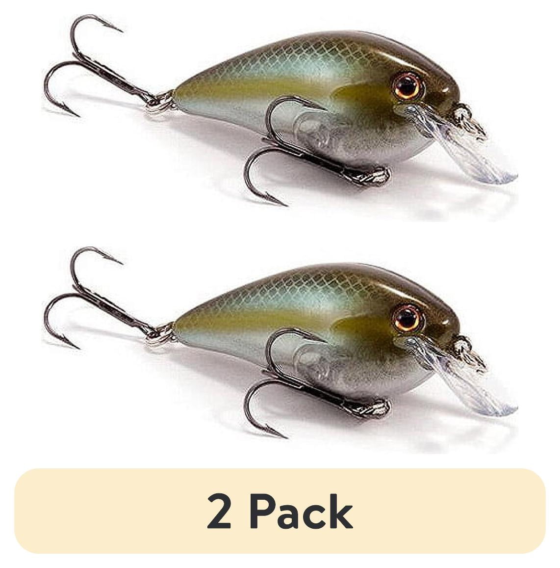 (2 pack) Strike King KVD Squarebill 1.5 Crankbait Sexy Ghost Minnow Hard Bait Lure