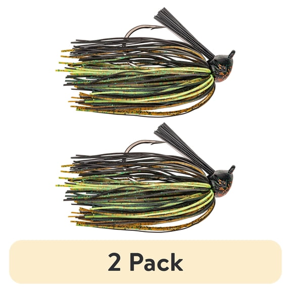 (2 pack) Strike King Premier Pro-Model Jig 3/8oz Rage CrawTexas Craw Bass Jig
