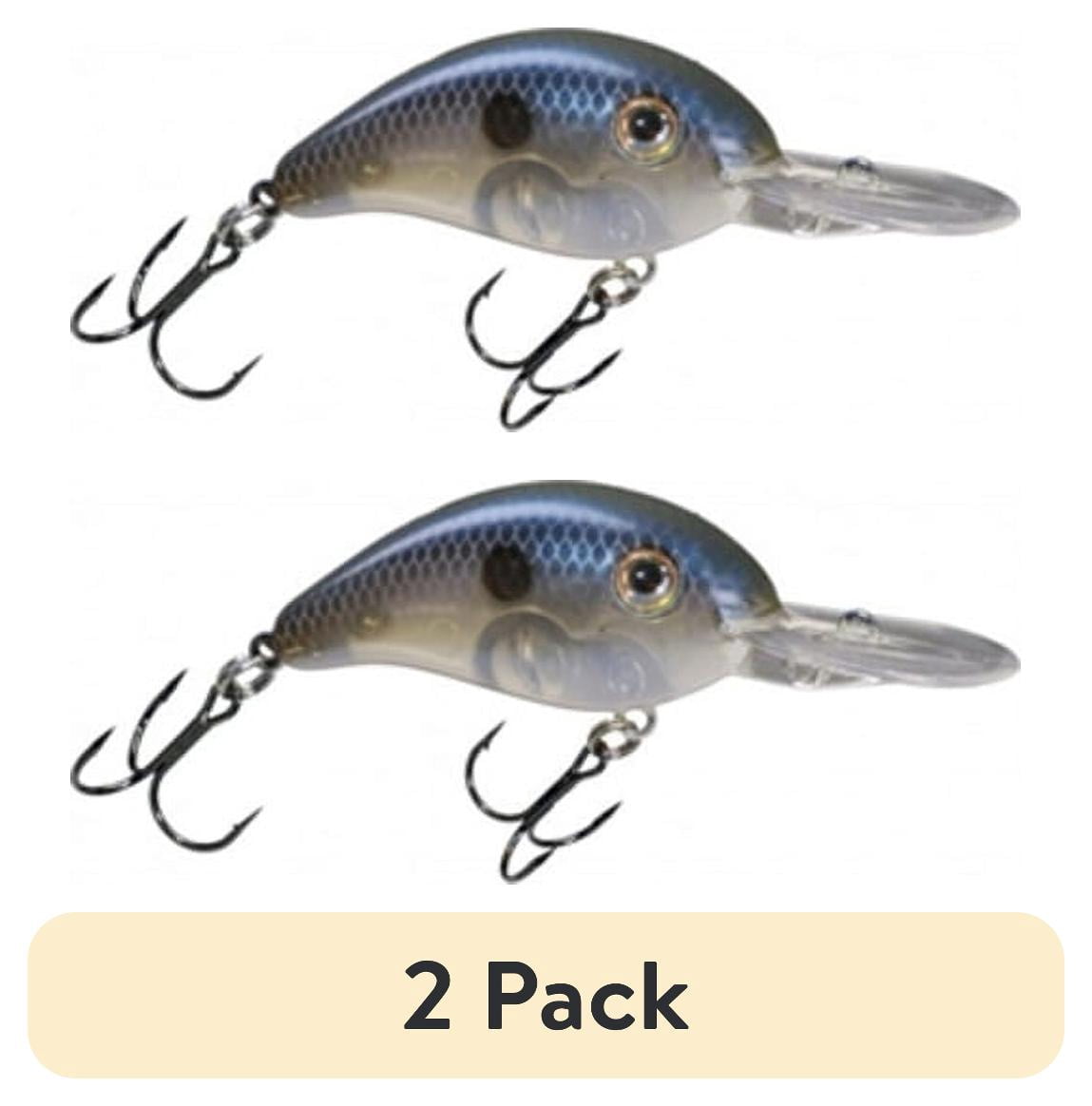 (2 pack) Strike King Pro-Model 6 XD Blue Gizzard