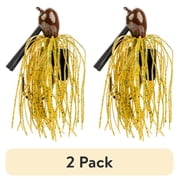 (2 pack) Strike King Pro-Model Jig 1/2oz Green Pumpkin Bass Jig