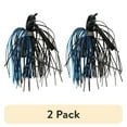thumbnail image 1 of (2 pack) Strike King Pro-Model Jig 3/8oz Black Blue Bass Jig, 1 of 9