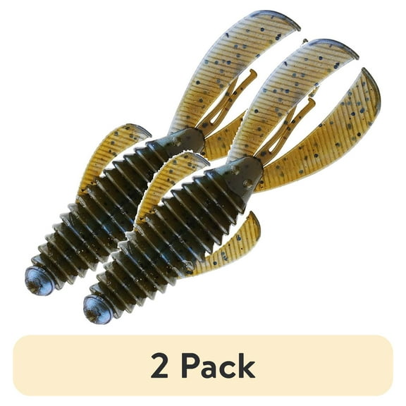 (2 pack) Strike King Rage Bug 4" Blue Craw Soft Bait Lure