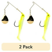 (2 pack) Strike King Redfish Magic 1/4 oz Spinnerbait Lure Chartreuse Glow
