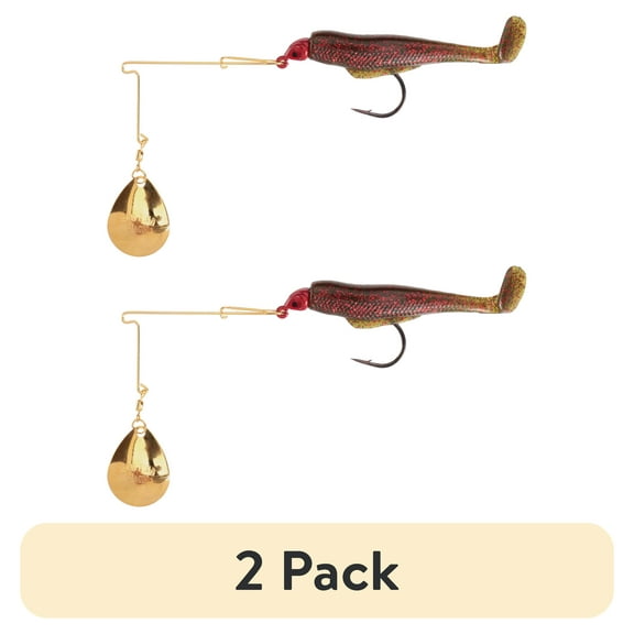 (2 pack) Strike King Redfish Magic 1/8 oz Spinnerbait Lure Avocado