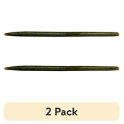 (2 pack) Strike King Shim-E-Stick Green Pumpkin Soft Stick Bait Lure